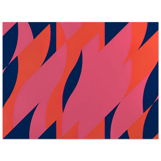 Red With Red 1 by Bridget Riley (2007) – art poster, view 2