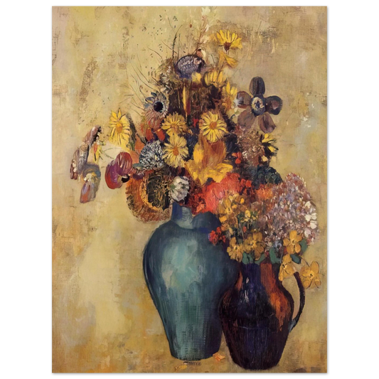 Flowers 1 by Odilon Redon – art poster, view 2