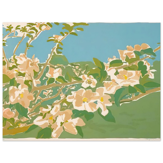 Apple Blossoms II by Fairfield Porter (1974) – art poster, view 2