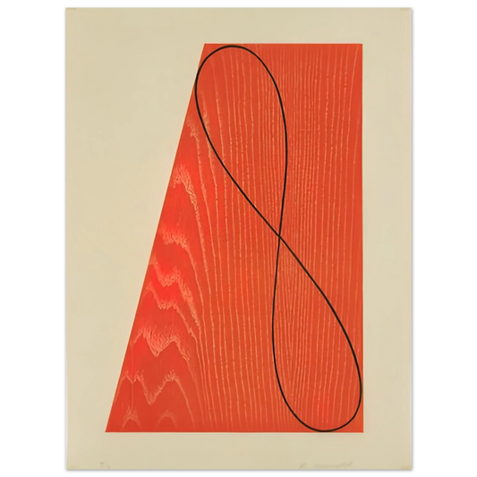 Untitled From Skowhegan Suite by Robert Mangold (1992) – art poster, view 2