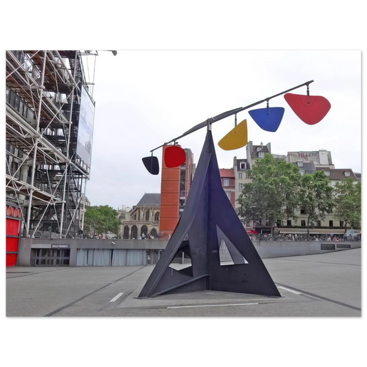 Horizontal by Alexander Calder (1974) – art poster, view 2