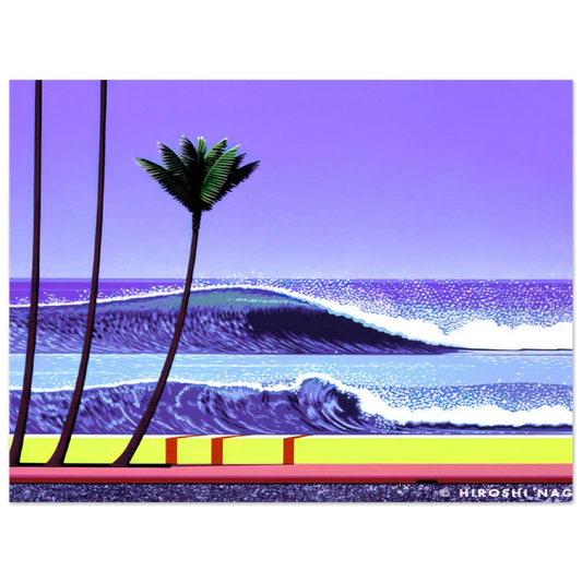 Seaside No. 1 by Hiroshi Nagai – art poster, view 2