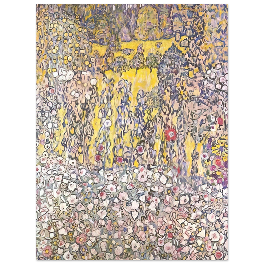 Horticultural Landscape With A Hilltop by Gustav Klimt – art poster, view 2