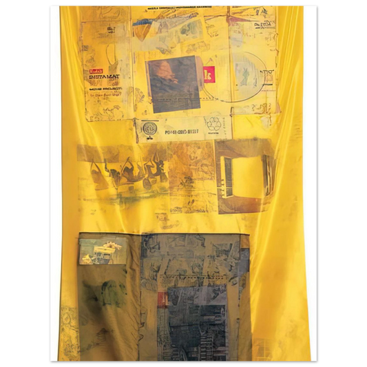 Sulphur Bank Hoarfrost by Robert Rauschenberg (1974) – art poster, view 2
