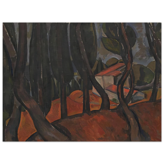 Forest At Martigues by Andre Derain – art poster, view 2