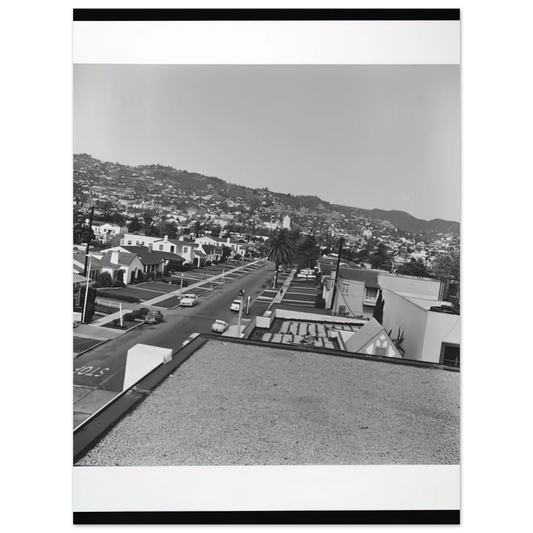 Residential Rooftops Series 1 by Edward Ruscha – art poster, view 2