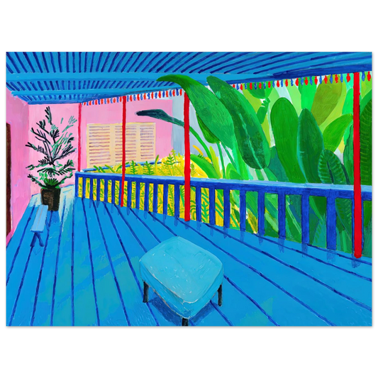 2 by David Hockney – art poster, view 2