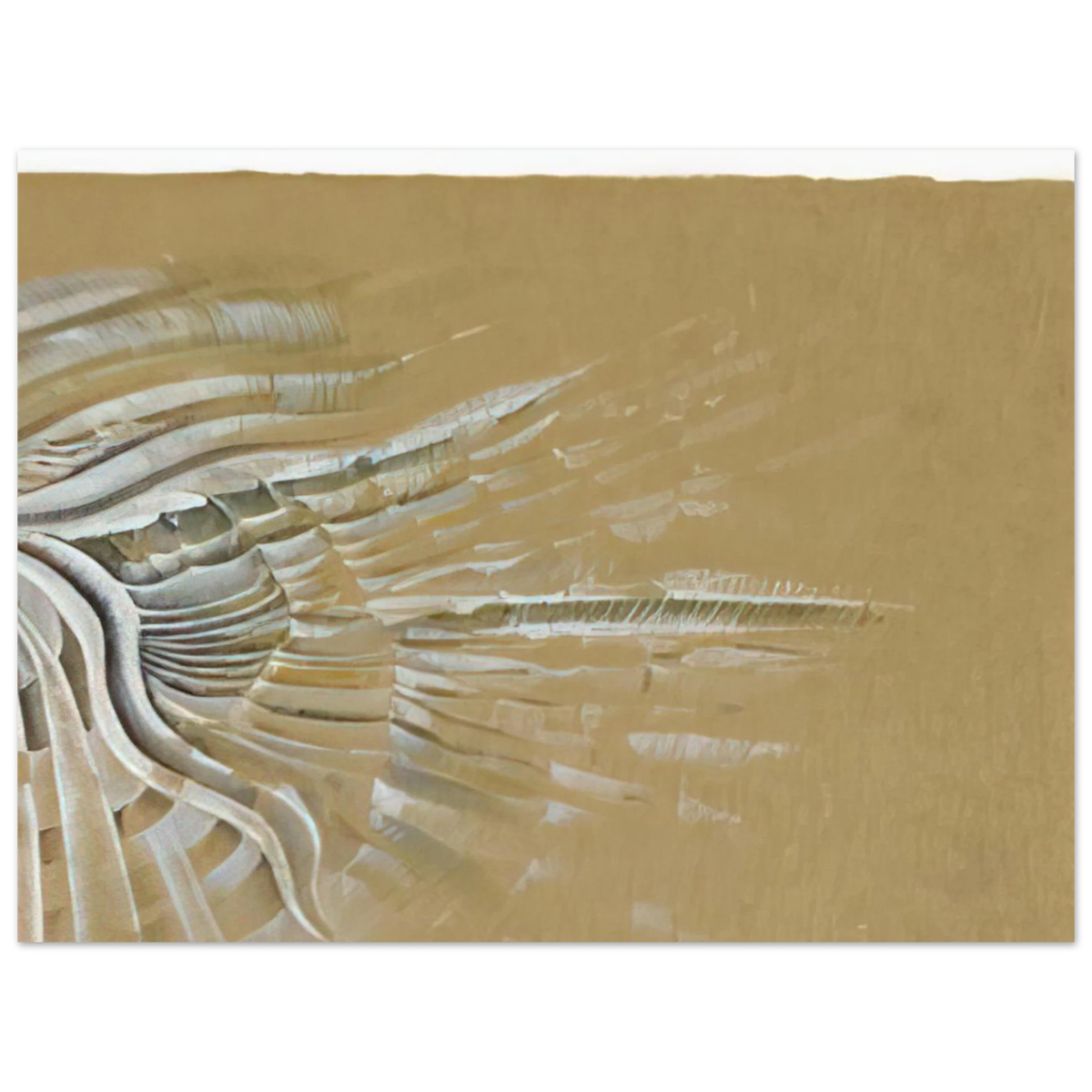Untitled by Lee Bontecou (1982) – art poster