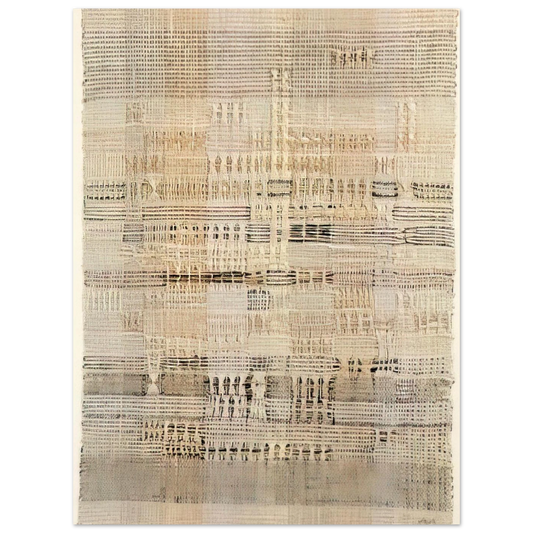 Development In Rose I by Anni Albers (1952) – art poster, view 2