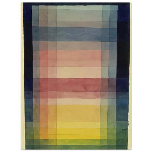 Architecture Of The Plain by Paul Klee (1923) – art poster, view 2