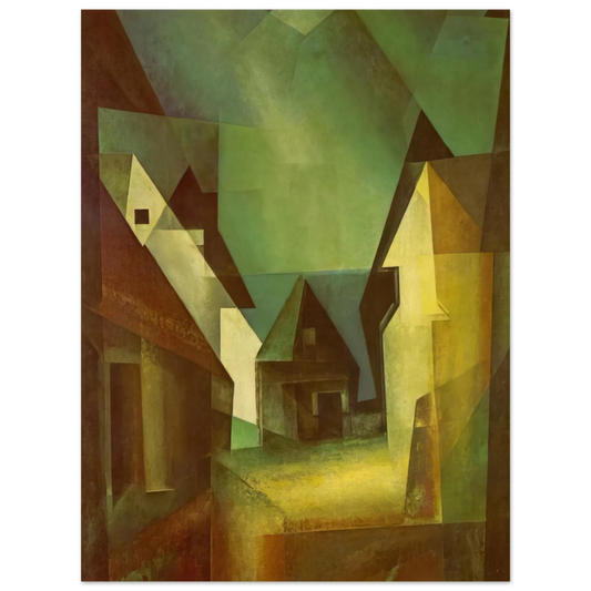Gaberndorf II by Lyonel Feininger (1924) – art poster, view 2