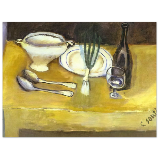 Still Life With Soup Tureen by Chaim Soutine – art poster, view 2