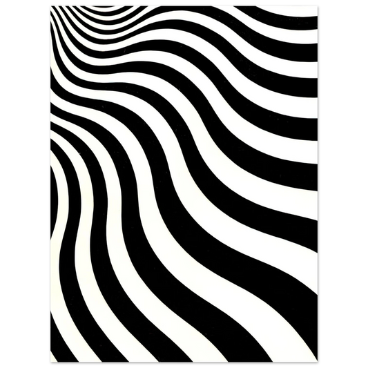 Intake by Bridget Riley (1964) – art poster, view 2