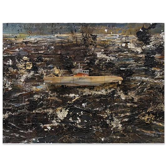 For Velimir Khlebnikov The Doctrine Of War Battles by Anselm Kiefer (2010) – art poster, view 2