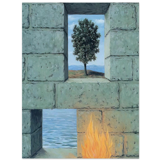 Mental Complacency by René Magritte (1950) – art poster, view 2