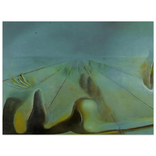 Enigma Unfinished Version Of The Three Glorious Enigmas Of Gala by Salvador Dali – art poster, view 2