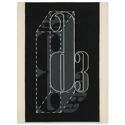6 And 3 by Josef Albers (1931) – art poster, view 2