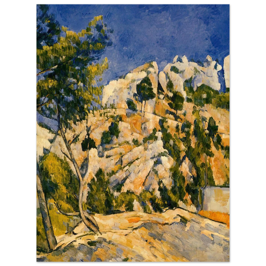 Bottom Of The Ravine by Paul Cézanne – art poster, view 2