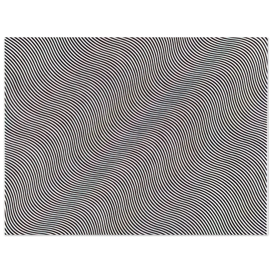 Untitled Diagonal Curve by Bridget Riley (1966) – art poster, view 2