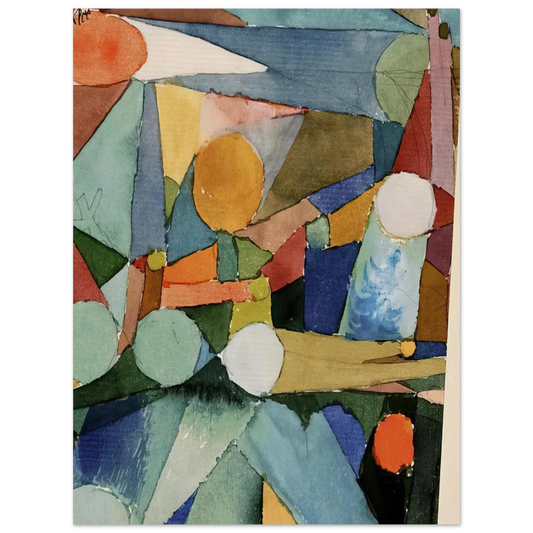 Colour Shapes by Paul Klee (1914) – art poster, view 2