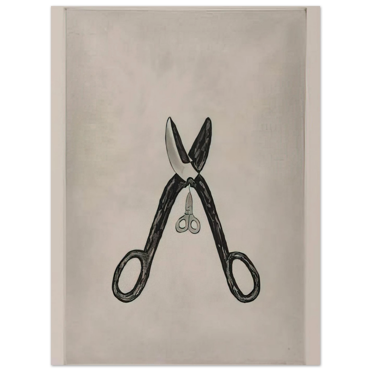 Scissors by Louise Bourgeois (1994) – art poster
