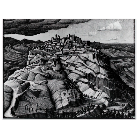 Santa Severina Calabria February by M.C. Escher (1931) – art poster, view 2