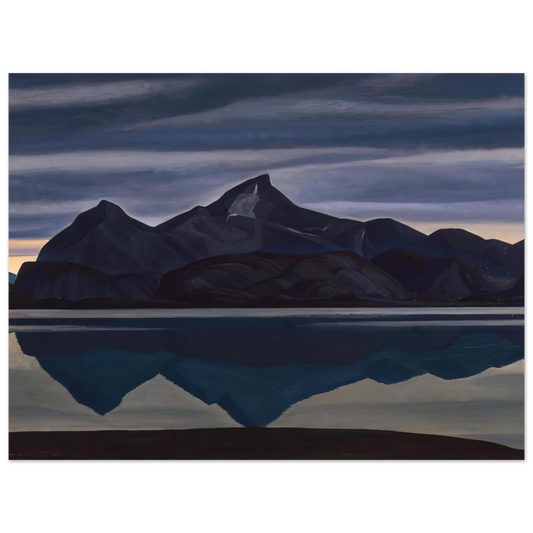 Mirrored Mountain, South Greenland by Rockwell Kent – art poster, view 2