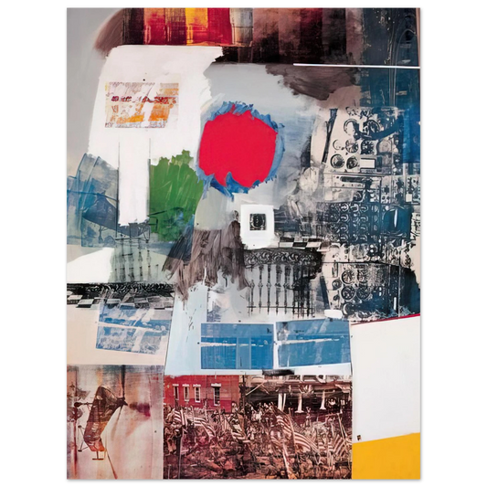 Archive by Robert Rauschenberg (1963) – art poster, view 2