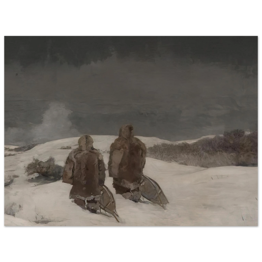 Below Zero by Winslow Homer – art poster, view 2
