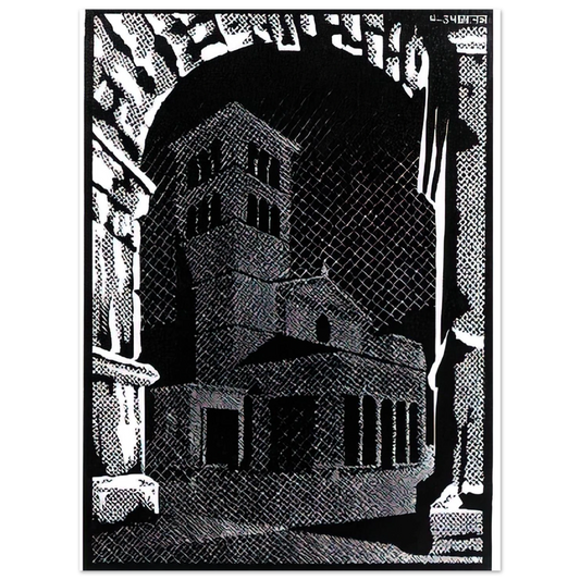 Nocturnal Rome 3 by M.C. Escher – art poster, view 2