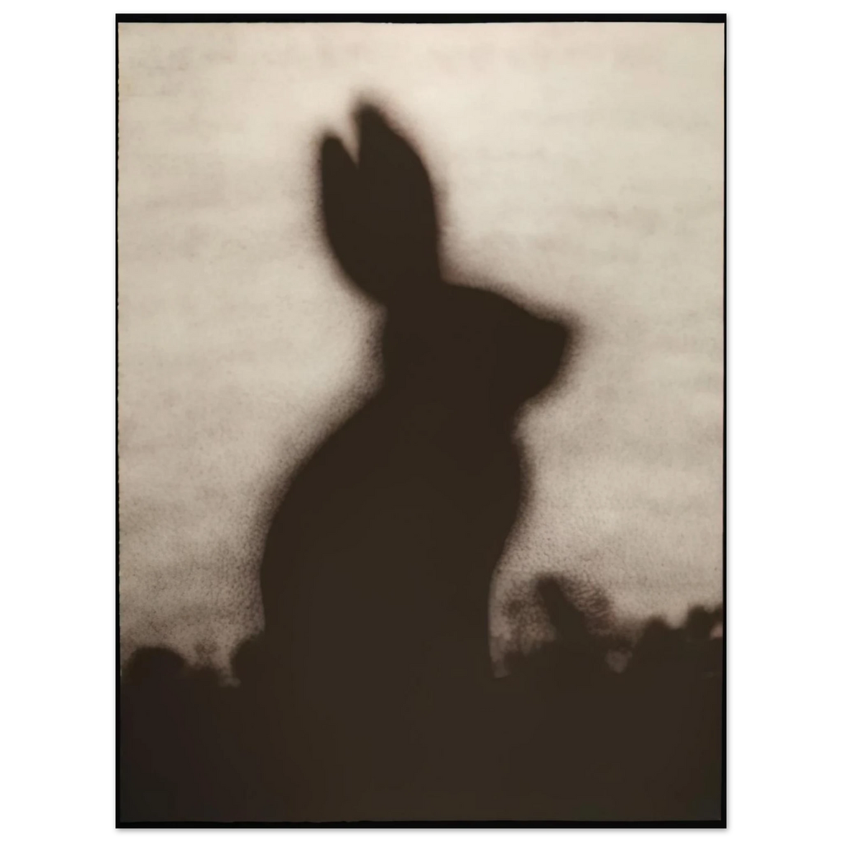 Rabbit by Edward Ruscha (1986) – art poster