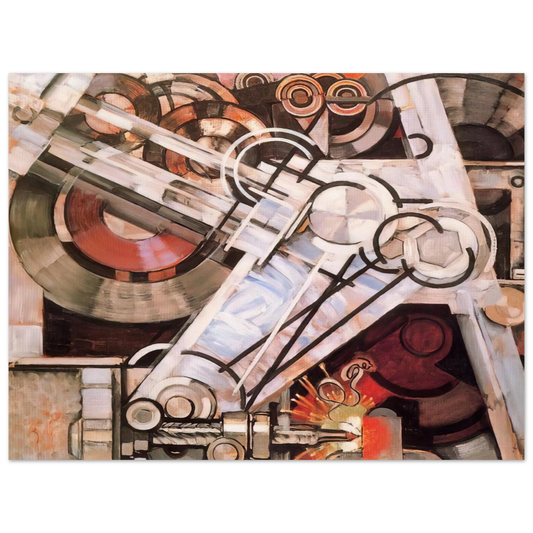 Drill by Frantisek Kupka – art poster, view 2