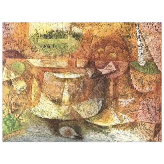 Still Life With Dove by Paul Klee (1931) – art poster, view 2