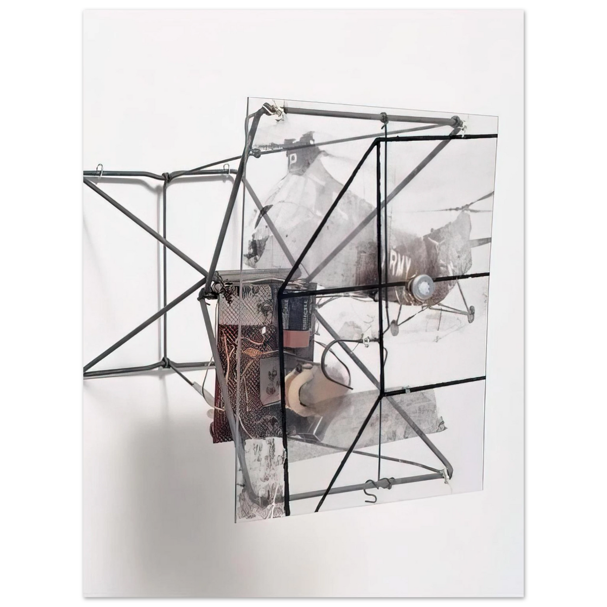 Dry Cell by Robert Rauschenberg (1963) – art poster