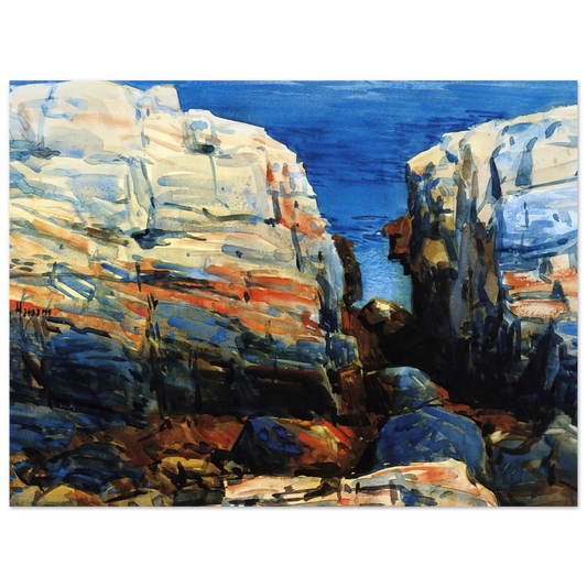 The Gorge, Appledore by Childe Hassam – art poster, view 2