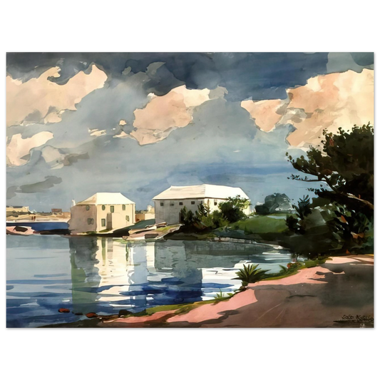 Salt Kettle Bermuda by Winslow Homer – art poster, view 2