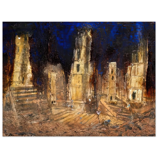 Walhalla by Anselm Kiefer (2016) – art poster, view 2