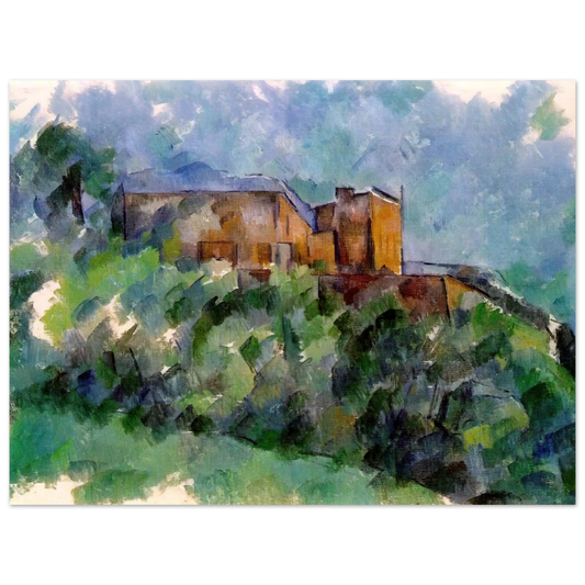 Chateau Noir by Paul Cézanne – art poster, view 2