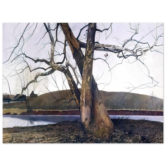 Dil Huey Farm by Andrew Wyeth – art poster, view 2