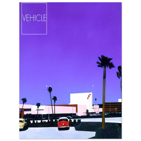 Vintage Car No. 10 by Hiroshi Nagai – art poster, view 2