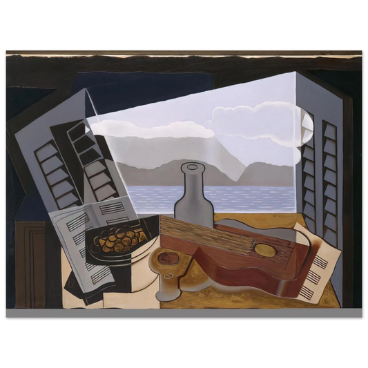 The Open Window by Juan Gris (1921) – art poster, view 2