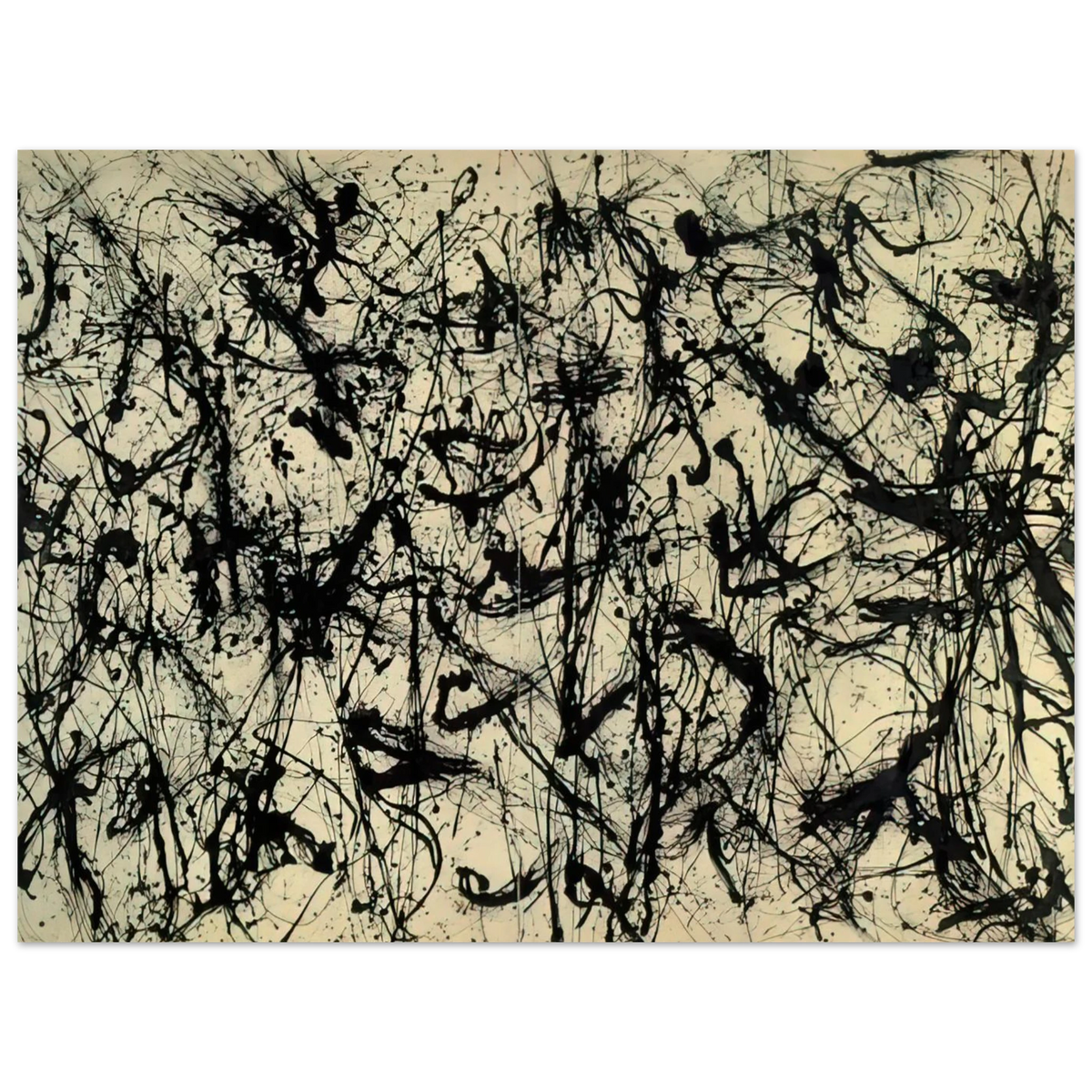 Number 32 by Jackson Pollock (1950) – art poster