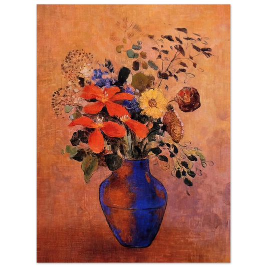 Vase Of Flowers 1 by Odilon Redon – art poster, view 2