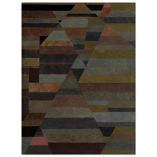 Necropolis by Paul Klee (1929) – art poster, view 2