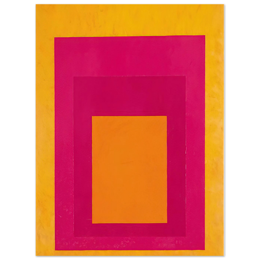 Homage To The Square La Tehuana by Josef Albers (1951) – art poster, view 2