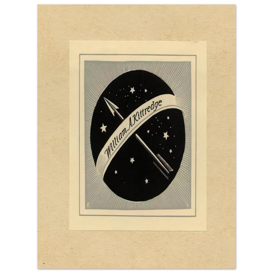 Illustration To William A. Kittredge by Rockwell Kent – art poster, view 2