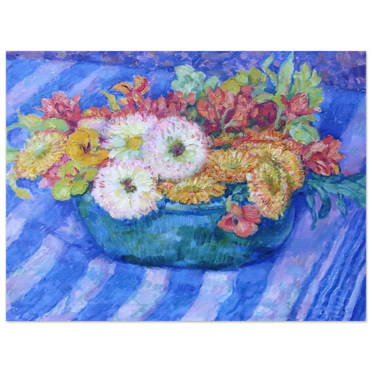 Yellow Bouquet by Theo van Rysselberghe (1917) – art poster, view 2