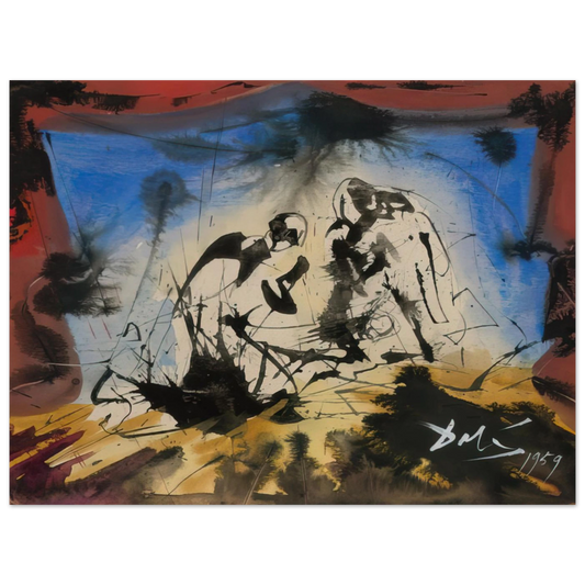 Nativity by Salvador Dali (1959) – art poster, view 2