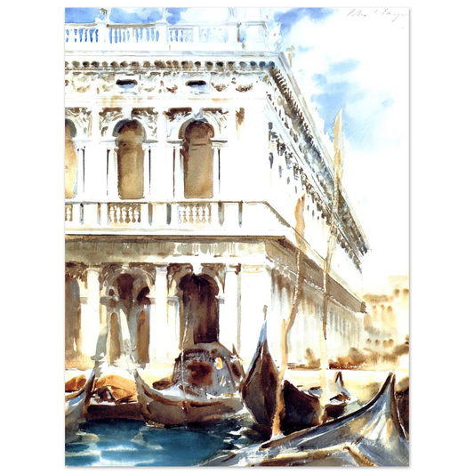 The Libreria by John Singer Sargent – art poster, view 2
