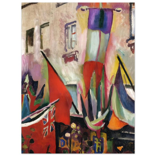 Flags by Raoul Dufy (1906) – art poster, view 2